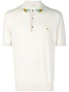 Etro Knitted Polo Shirt - Neutrals