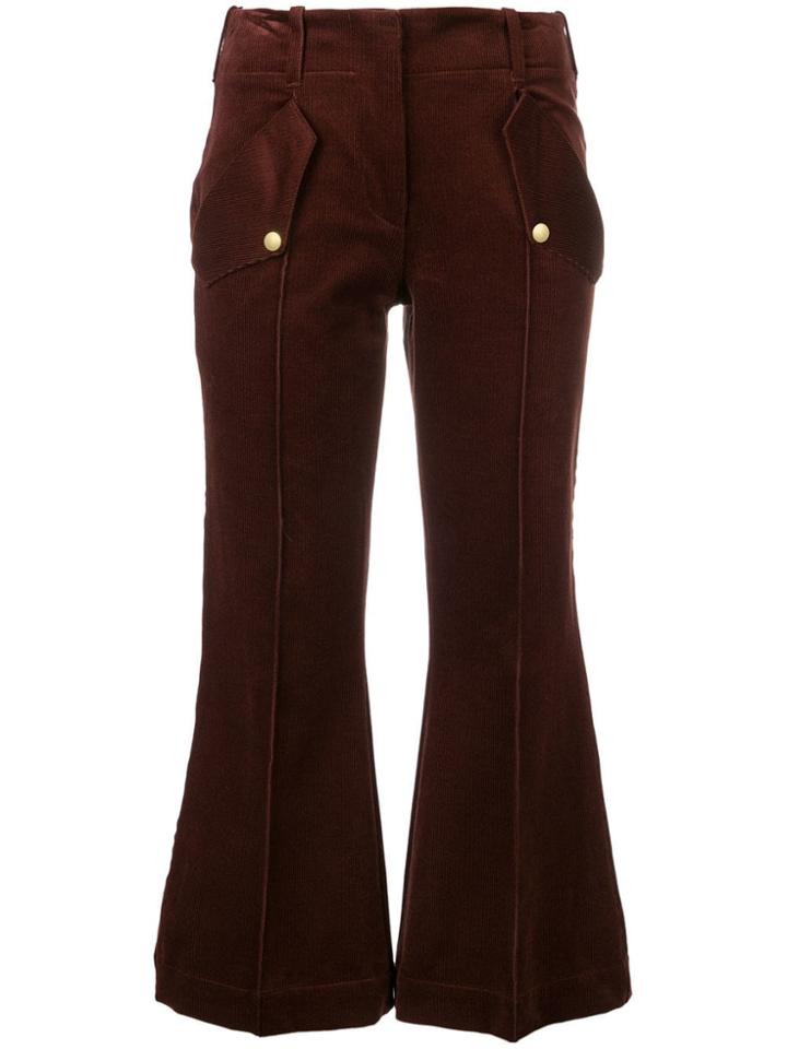 Acne Studios Flared Leg Trousers