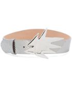 Dilara Findikoglu Shock Buckle Belt - Metallic