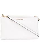Michael Michael Kors - 'adele' Crossbody Bag - Women - Leather - One Size, White, Leather