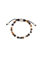 Nialaya Jewelry Contrast Bead Bracelet - Brown