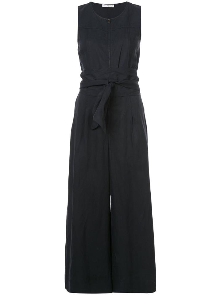 Lilly Sarti Tied Waist Jumpsuit - Black