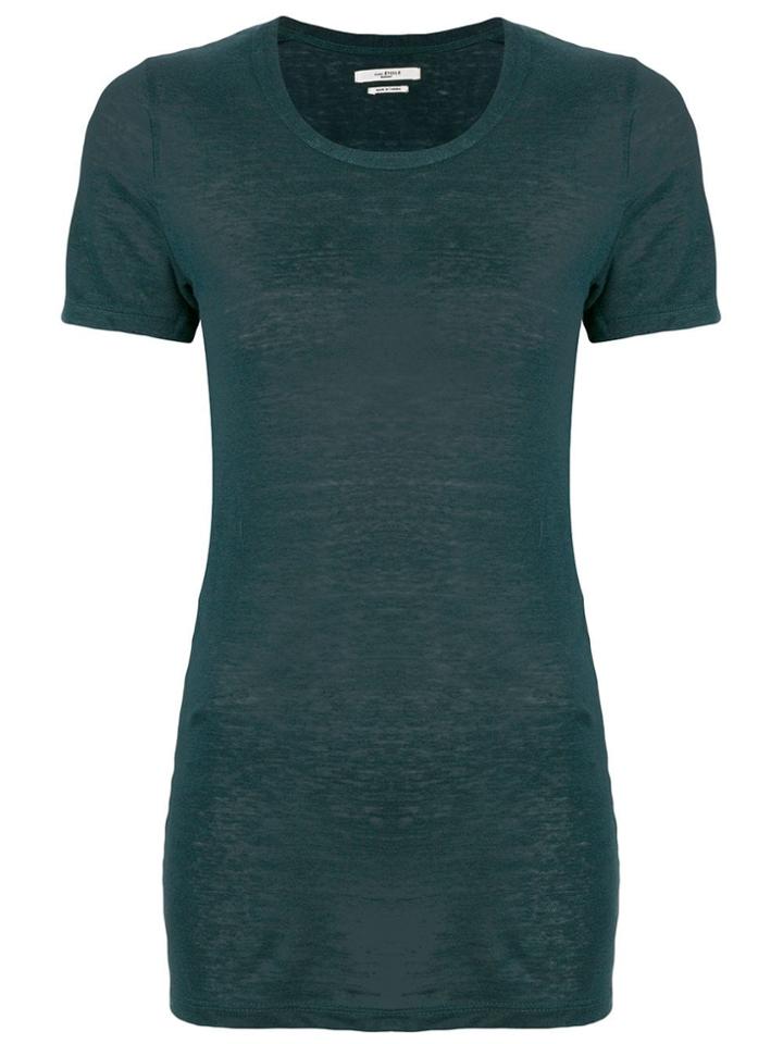 Isabel Marant Étoile Slim-fit T-shirt - Green