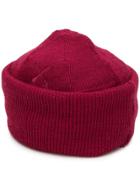 Beton Cire Torpille Beanie Hat - Red
