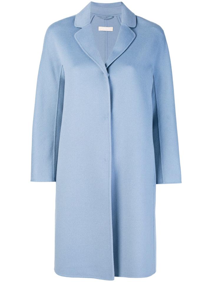 's Max Mara Relaxed Fit Coat - Blue
