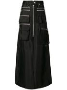 Diesel Zipped Skirt - Black