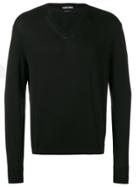 Tom Ford Long-sleeve Fitted Sweater - Black