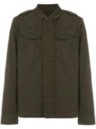 All Saints Chest Pockets Shirt - Green