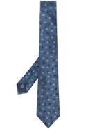 Lanvin Blurred-effect Pointed Tie - Blue