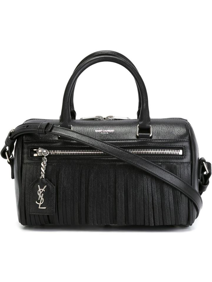 Saint Laurent Fringe 'duffle' Bag