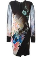 Roberto Cavalli Floral Print Wrap Dress