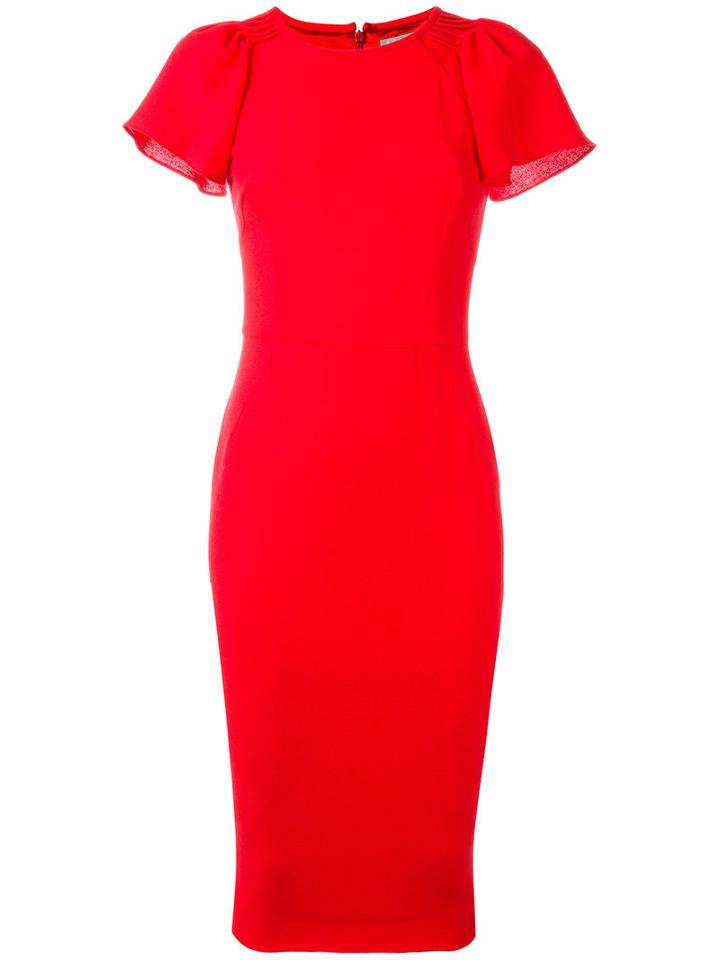 Goat Delilah Dress, Women's, Size: 16, Red, Wool/acetate/polyester
