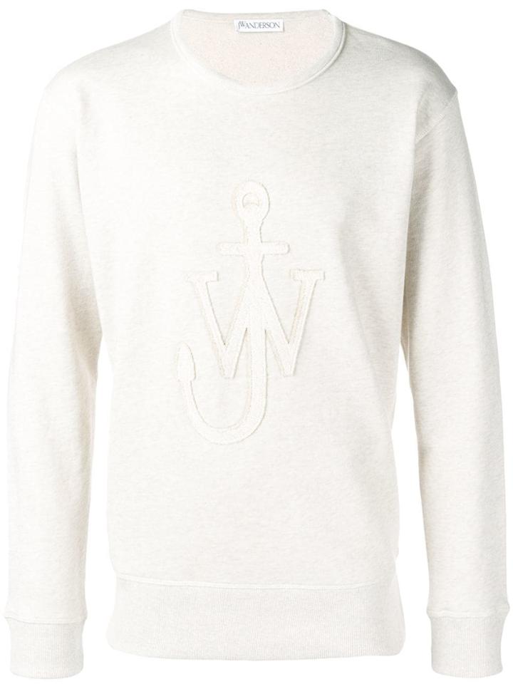 Jw Anderson Crewneck Sweatshirt - Neutrals