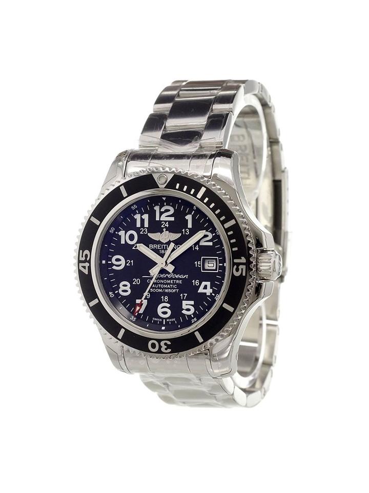 Breitling 'superocean Ii 42' Analog Watch, Adult Unisex, Stainless Steel