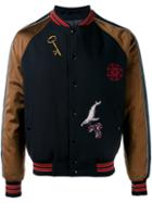 Lanvin Patch Applique Varsity Jacket