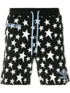 House Of Holland Star Print Shorts - Black