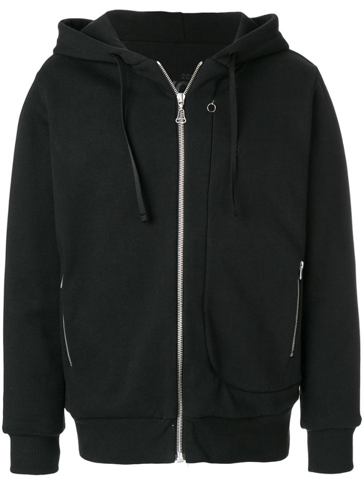 Alyx Zipped Hoodie - Black