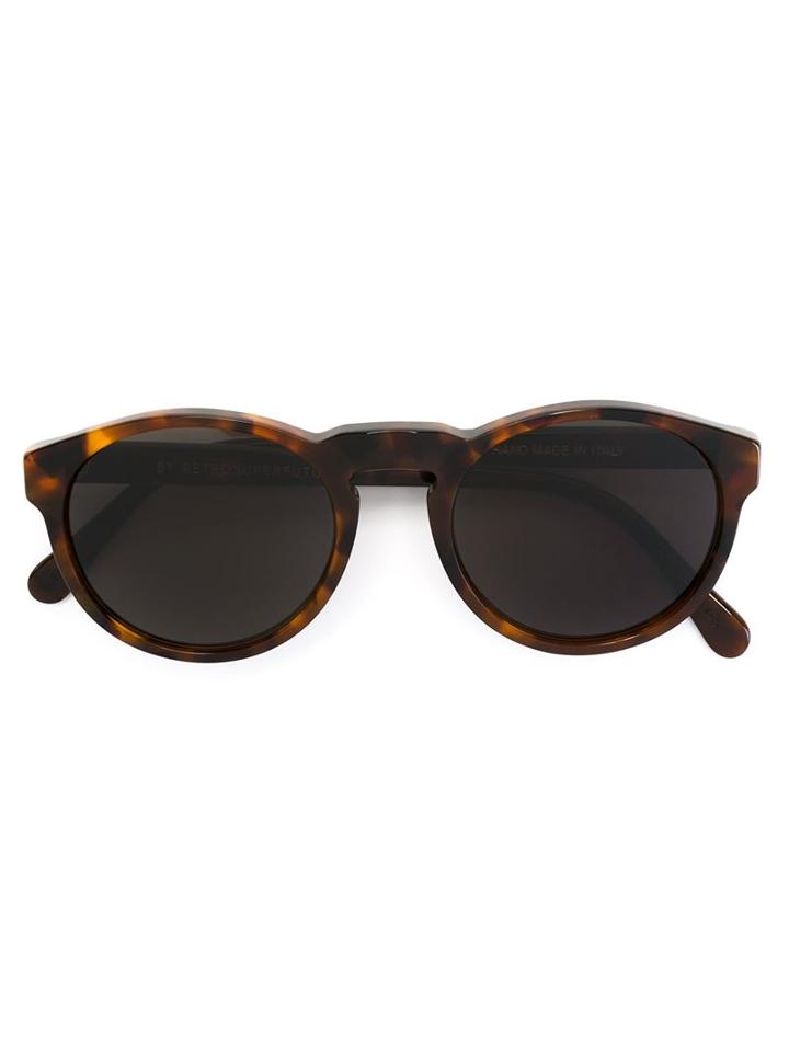 Retrosuperfuture 'paloma' Sunglasses, Adult Unisex, Brown, Acetate