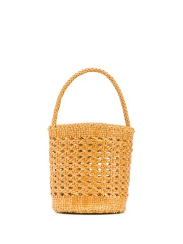 Dragon Dragon Cannage Jaune Bucket Bag - Yellow