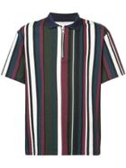 Noon Goons Striped Shirt With Zip Fastening - Multicolour