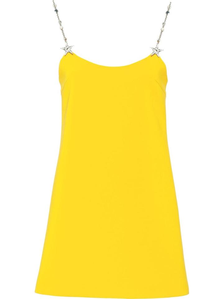 Miu Miu Cady Dress - Yellow