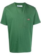 Affix Rear Print T-shirt - Green