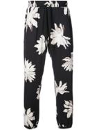 Osklen Flower Print Sweat Pants - Blue
