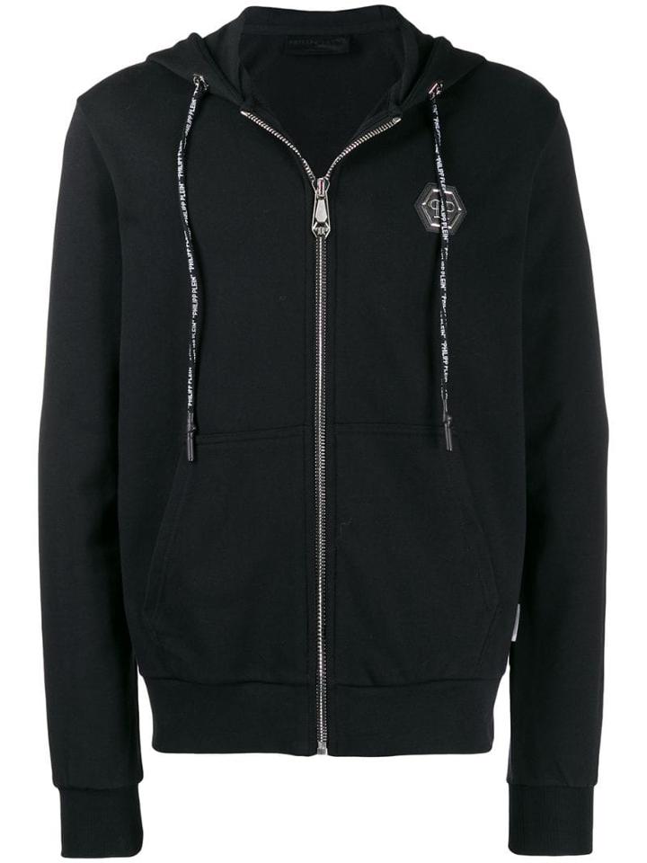 Philipp Plein Stars & Skull Hoodie - Black