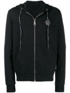 Philipp Plein Stars & Skull Hoodie - Black