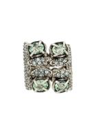Camila Klein Strass Embellished Ring - Silver