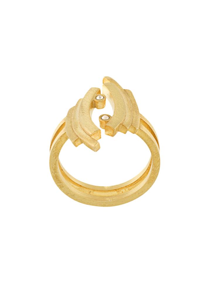 Charlotte Valkeniers Eclipse Ring - Metallic