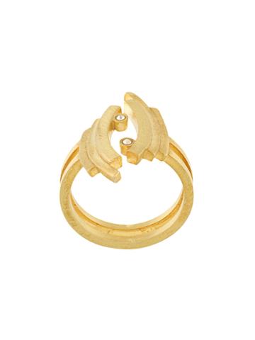 Charlotte Valkeniers Eclipse Ring - Metallic
