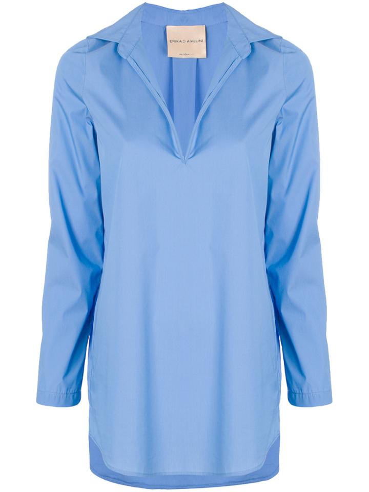 Erika Cavallini Erma Blouse - Blue