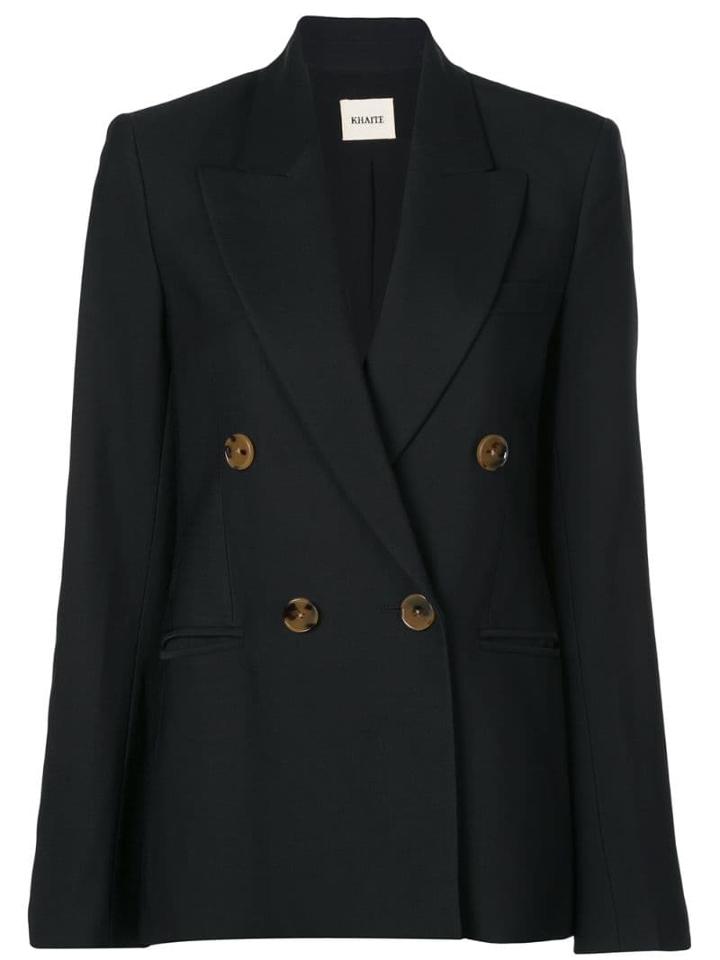 Khaite Boxy Fit Blazer - Black