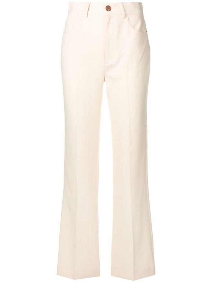 See By Chloé High Waisted Trousers - Neutrals