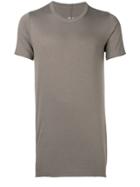 Rick Owens Slim-fit Long T-shirt - Grey