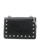 John Richmond Junior Flower Studs Embellished Changing Bag - Black