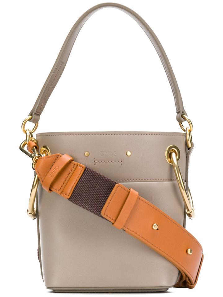 Chloé Small Roy Bucket Bag - Nude & Neutrals