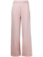 Roberto Collina Lurex Knit Trousers - Pink