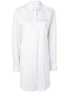 1017 Alyx 9sm Striped Longline Shirt - White