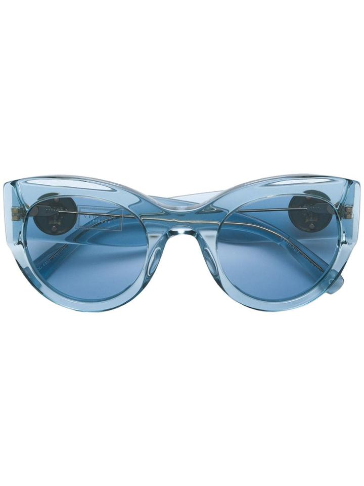 Versace Eyewear Tribute Sunglasses - Blue