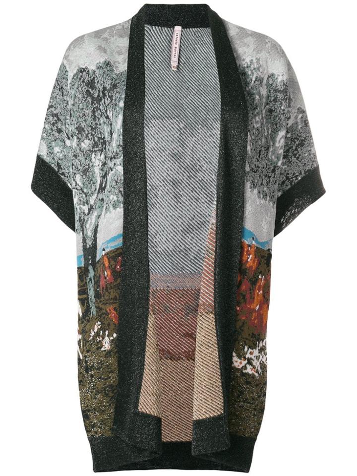 Antonio Marras Intarsia Cardigan - Grey