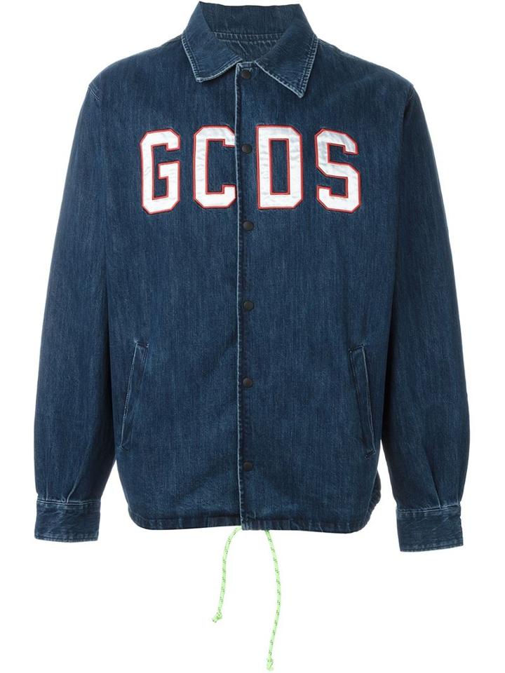 Gcds Logo Patch Denim Jacket
