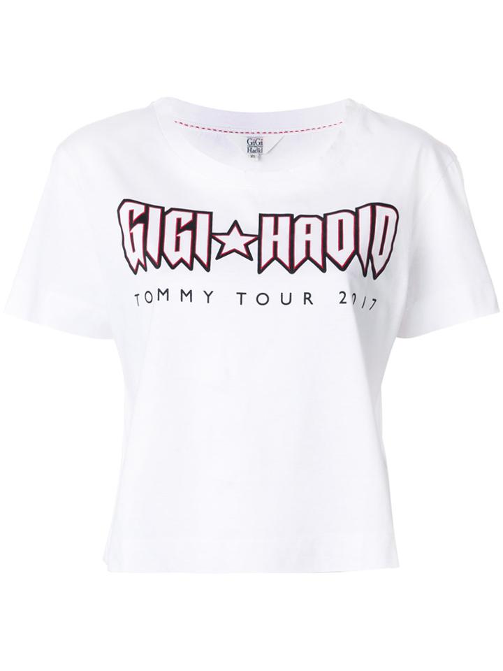 Tommy Hilfiger Tommy X Gigi Printed T-shirt - White