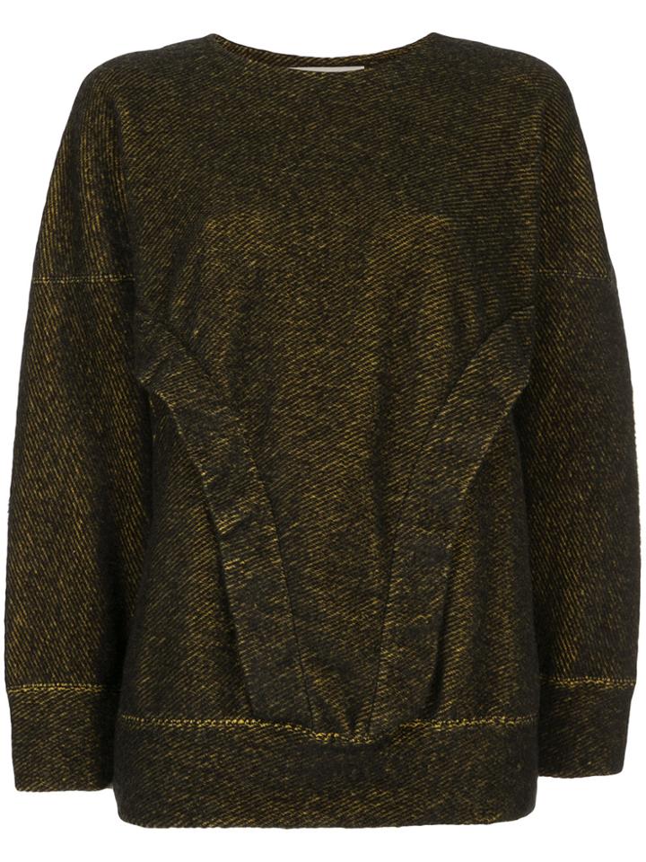 Theatre Products Frill Detail Sweatshirt - Black