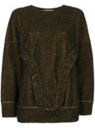 Theatre Products Frill Detail Sweatshirt - Black