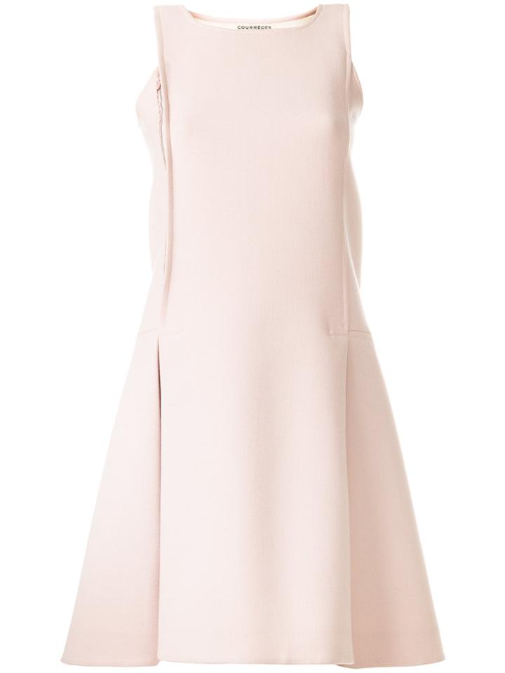Courrèges Vintage Haute Coutute Flared Dress - Pink & Purple