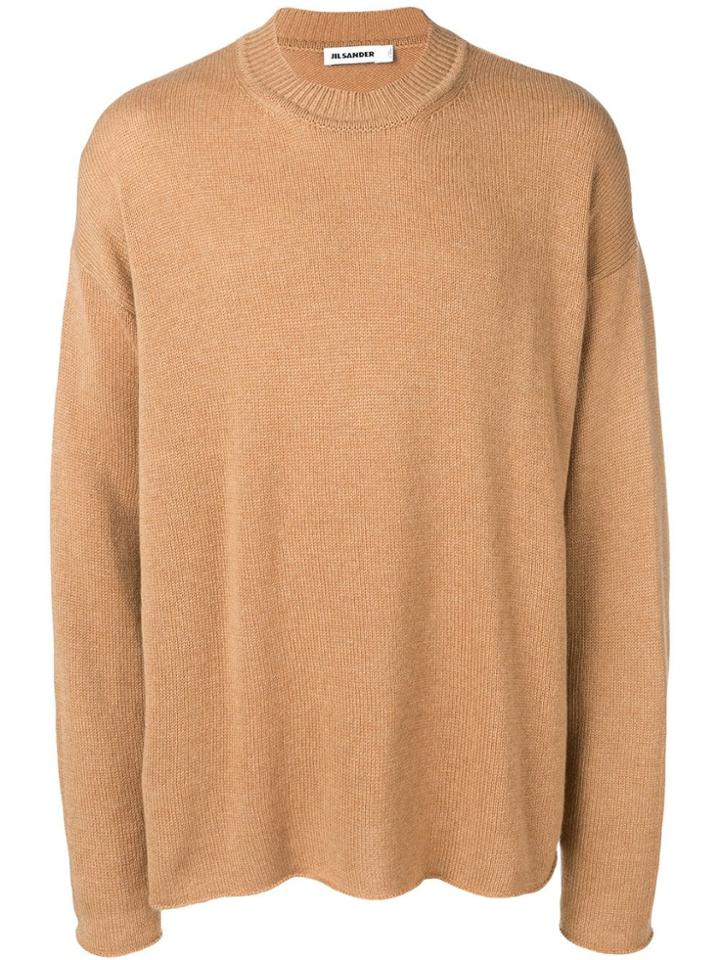 Jil Sander Oversized Jumper - Neutrals