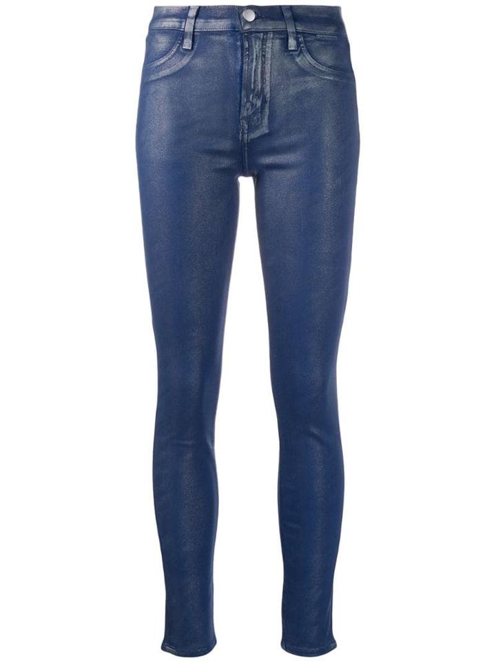 J Brand Denim-look Leggings - Blue