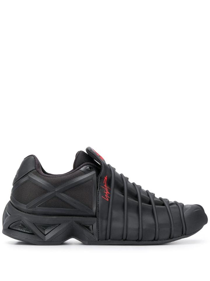 Y-3 Yuuto Webbed Sneakers - Black